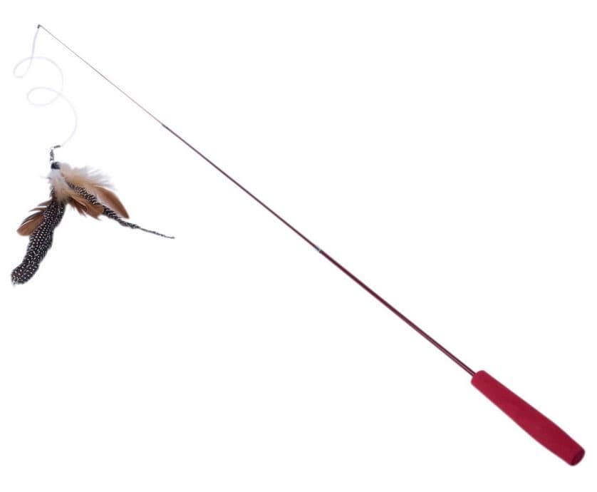 Cat feather wand